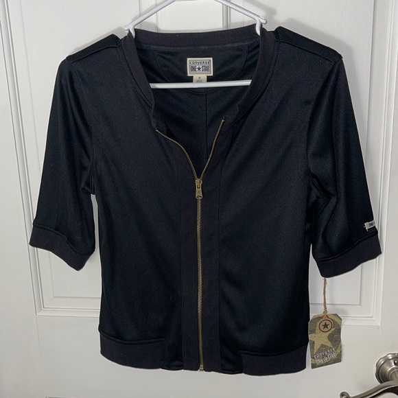 Converse Tops Converse Zip Up Jacket Poshmark